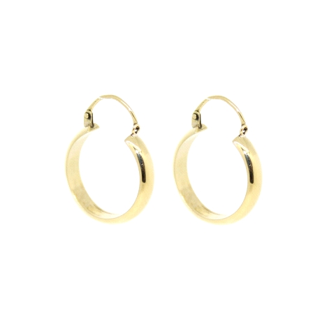 PENDIENTES ARO EN ORO DE 18 KT