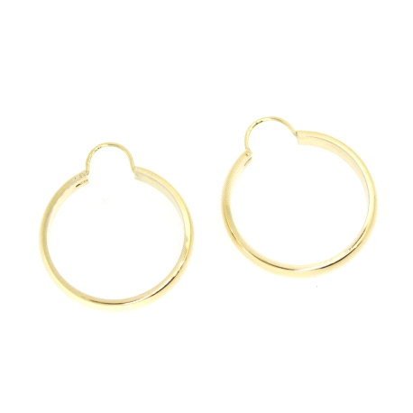 PENDIENTES ARO EN ORO DE 18 KT