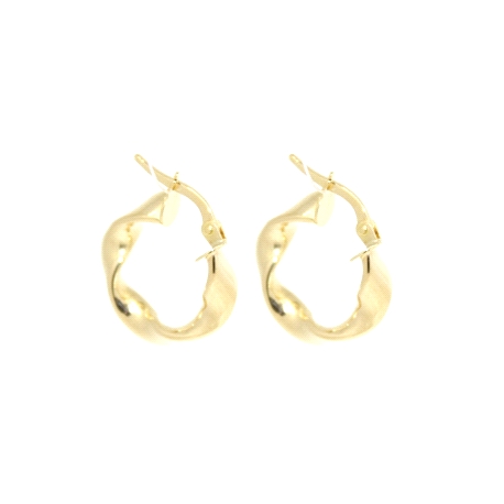 PENDIENTES EN ORO DE 18 KT