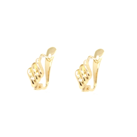 PENDIENTES EN ORO DE 18 KT