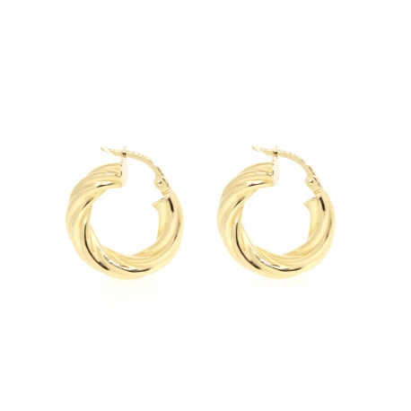 PENDIENTES ARO EN ORO DE 18 KT