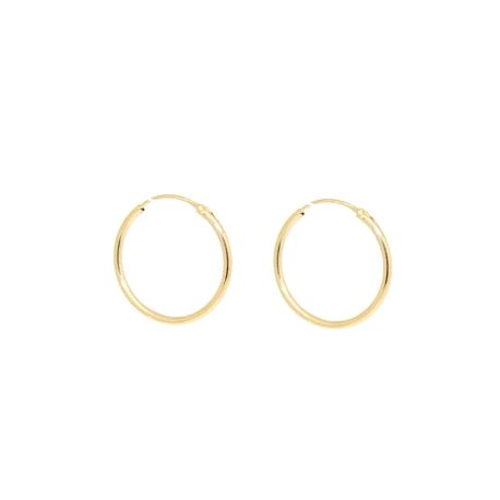 PENDIENTES ARO EN ORO DE 18 KT