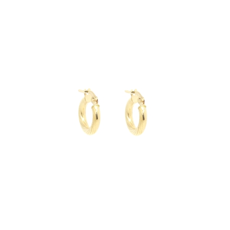 PENDIENTES ARO EN ORO DE 18 KT