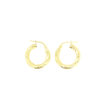 PENDIENTES ARO EN ORO DE 18 KT