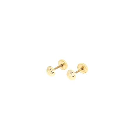 PENDIENTES EN ORO DE  18KT