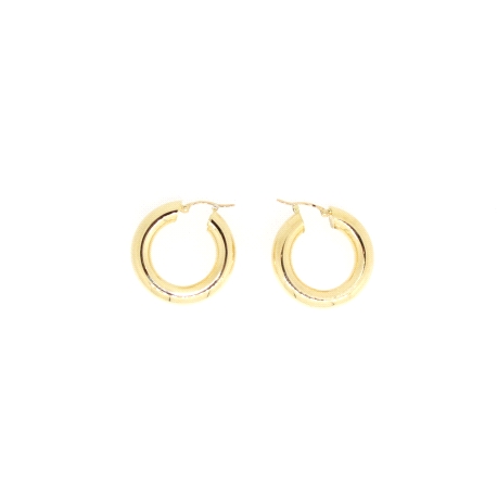 PENDIENTES ARO EN ORO DE 18KT