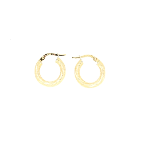 PENDIENTES ARO EN ORO DE 18KT