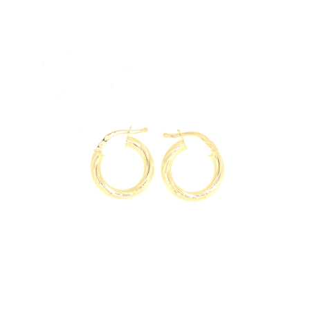 PENDIENTES ARO EN ORO DE 18KT