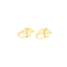 PENDIENTES MODELO HOJA EN ORO DE 18 KT