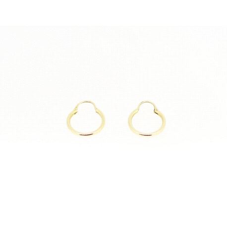 PENDIENTES ARO EN ORO DE 18 KT