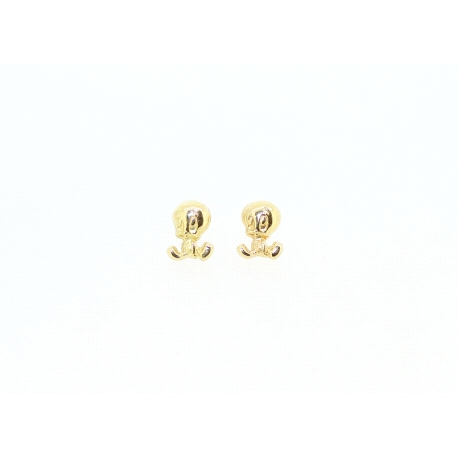 PENDIENTES PIOLIN EN ORO