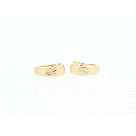 PENDIENTES EN ORO DE 18 KT