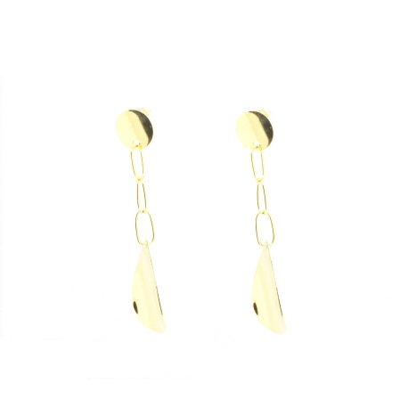 PENDIENTES EN ORO DE 18 KT