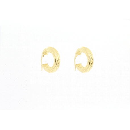 PENDIENTES ARO EN ORO DE 18 KT