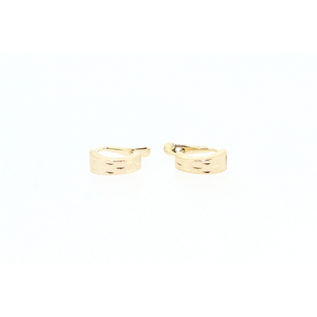 PENDIENTES ANTIGUOS EN ORO DE 18 KT