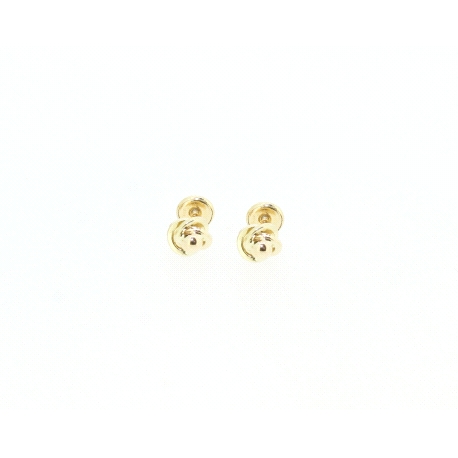 PENDIENTES EN ORO DE 18 KT.