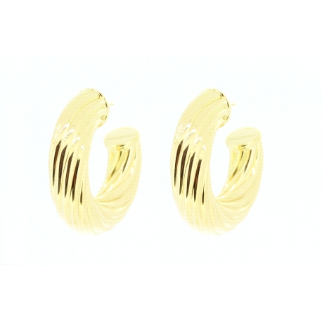 PENDIENTES ARO EN ORO DE 18KT