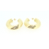 PENDIENTES ARO EN ORO DE 18KT