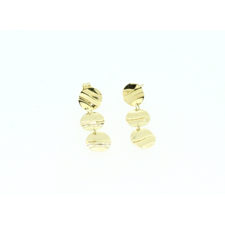 PENDIENTES EN ORO DE 18KT