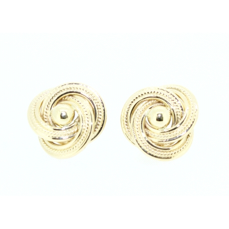 PENDIENTES EN ORO DE 18KT