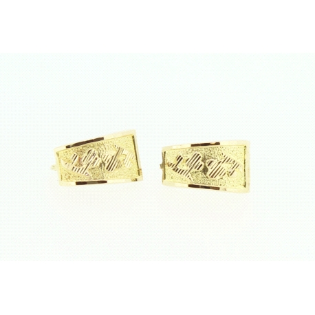 PENDIENTES EN ORO DE 18KT