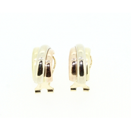 PENDIENTES EN ORO DE 18KT