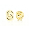 PENDIENTES EN ORO DE 18KT