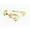 PENDIENTES EN ORO DE 18KT