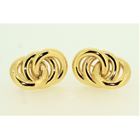 PENDIENTES EN ORO DE 18KT