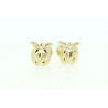 PENDIENTES MANZANA EN ORO DE 18KT