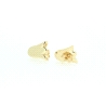 PENDIENTES TULIPAN EN ORO DE 18KT