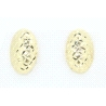 PENDIENTES EN ORO DE 18KT CON RELIEVE