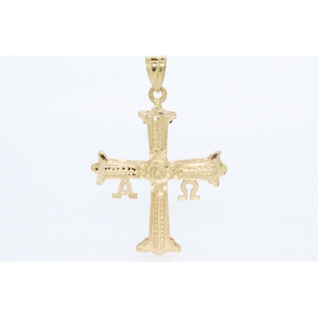 CRUZ DE LA VICTORIA EN ORO DE 18KT