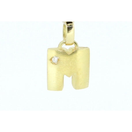 COLGANTE  M CON BRILLANTE DE 0,01CT.