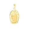 COLGANTE VIRGEN CON DIAMANTE DE 0,01CT