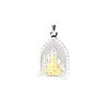 COLGANTE EN ORO CON 0,70CT EN BRILLANTES