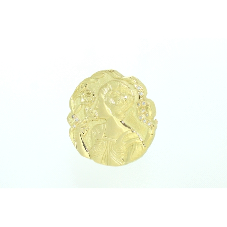 COLGANTE-BROCHE CON 0,07CT EN BRILLANTES