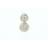 COLGANTE EN ORO CON 0,40CT EN DIAMANTES