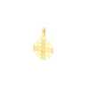 CRUZ DE JERUSALEN EN ORO DE 18KT