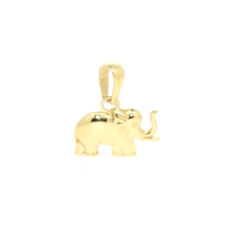 COLGANTE ELEFANTE EN ORO DE 18 KT