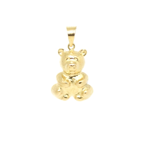 COLGANTE OSO EN ORO DE 18 KT