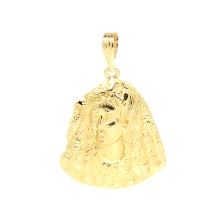 COLGANTE VIRGEN EN ORO DE 18 KT