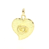 COLGANTE CORAZON EN ORO DE 18 KT