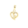 COLGANTE CORAZON EN ORO DE 18 KT