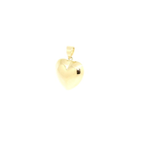 COLGANTE CORAZON EN ORO DE 18 KT