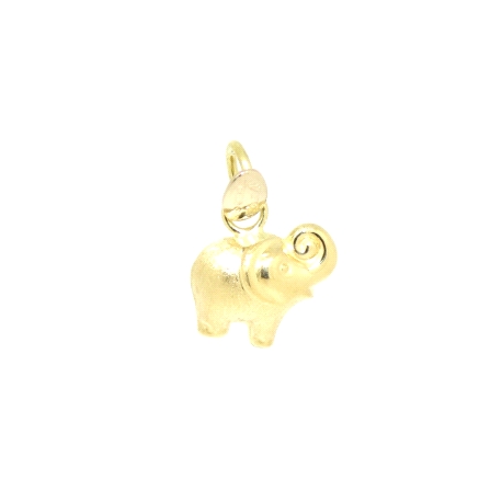 COLGANTE ELEFANTE EN ORO DE 18 KT