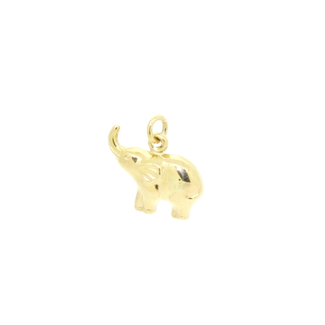 COLGANTE ELEFANTE EN ORO DE 18 KT