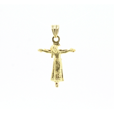 COLGANTE CRISTO EN ORO DE 18 KT