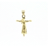 COLGANTE CRISTO EN ORO DE 18 KT