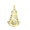 COLGANTE VIRGEN DEL ROCIO EN ORO DE 18KT